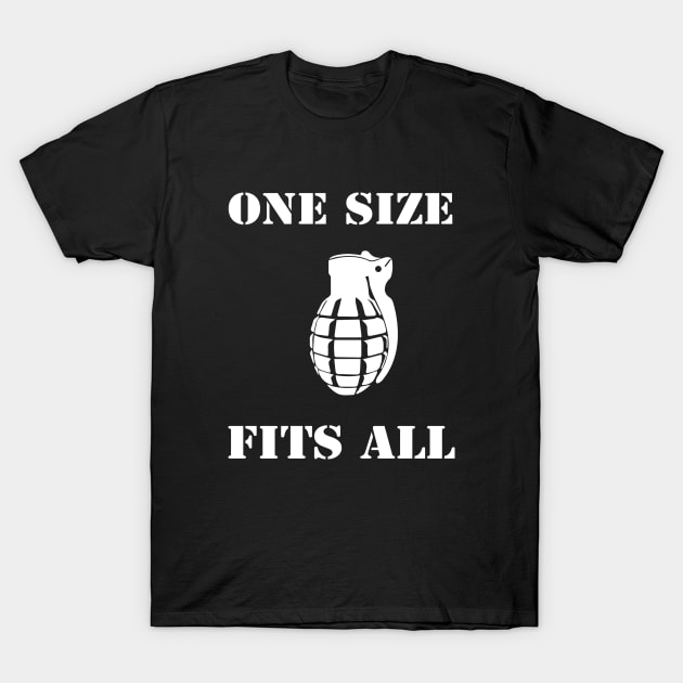 One Size Fits All T-Shirt by anupasi